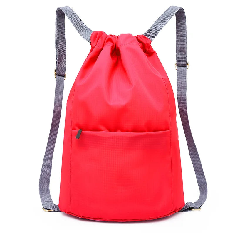 Waterproof Foldable Drawstring Backpack Outdoor Camping Beach Sports Bag