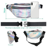 Waterproof Running Waist Fanny Pack Reflective Fitness Belt Bum Bag