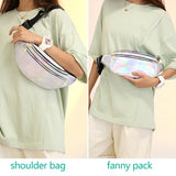 Waterproof Running Waist Fanny Pack Reflective Fitness Belt Bum Bag