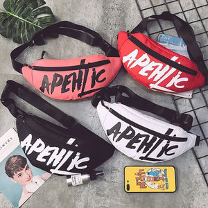 Unisex Waist Fanny Pack Belt Travel Bag Purse Chest Pouch Bullet Pack