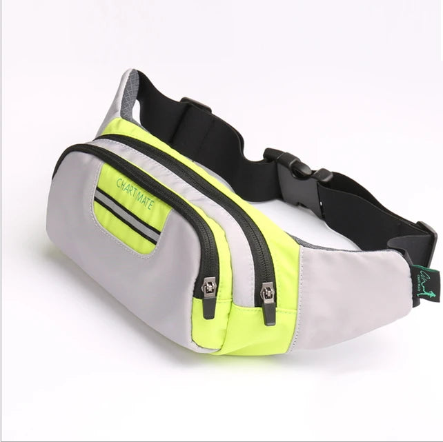 Unisex Zipper Waist Pack Camping Sports Waterproof