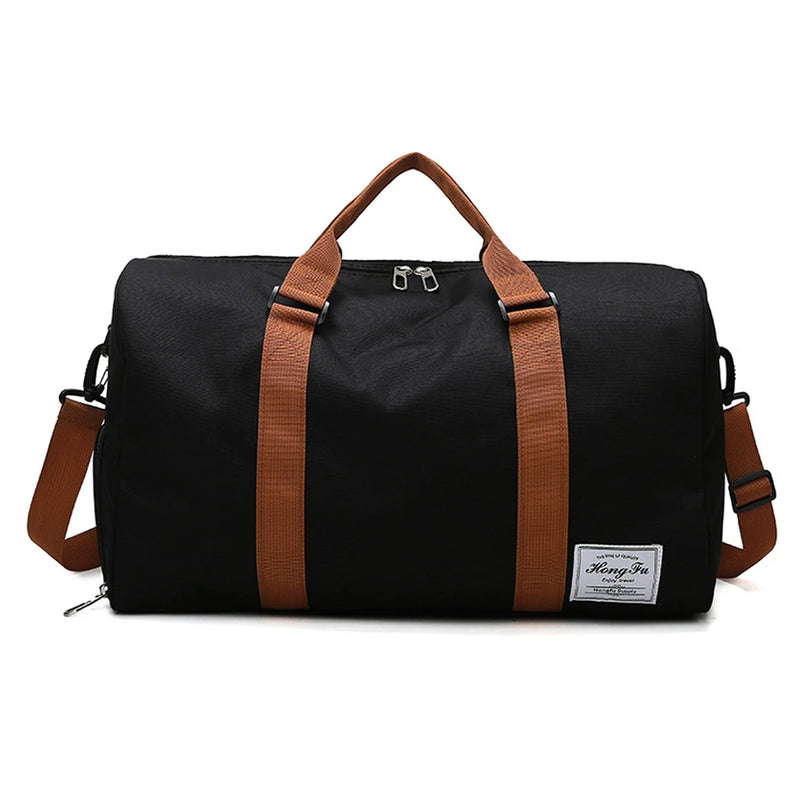 Unisex Women Shoulder Bag Large Capacity Weekend Overnight Bag