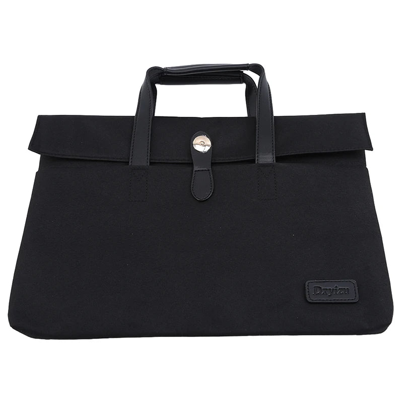 Unisex Zipper Laptop Bag Multifunction Handbag