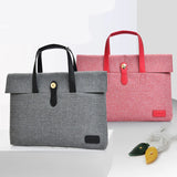 Unisex Zipper Laptop Bag Multifunction Handbag