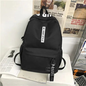 Harajuku Ulzzang School Bag Unisex Backpack