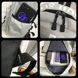 Harajuku Ulzzang School Bag Unisex Backpack