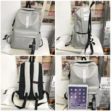 Harajuku Ulzzang School Bag Unisex Backpack