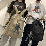 Unisex College Backpack Large Capacity Rucksack Laptop Bag