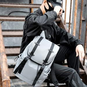 Unisex 15.6-Inch Laptop Backpack Office Work Business Bag Student All-Match