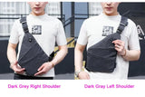Unisex Burglar Men's Chest Bag Shoulder Messenger Bag Canvas Retro CZ02