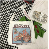Retro Little Girl Comic Shoulder Bag College Girl Messenger Bag