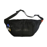 Unisex Large Capacity Banana Chest Bag Hip Hop Waist Bag Canvas Material