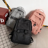 Unisex College Student Sports Backpack Large Capacity Laptop Bag