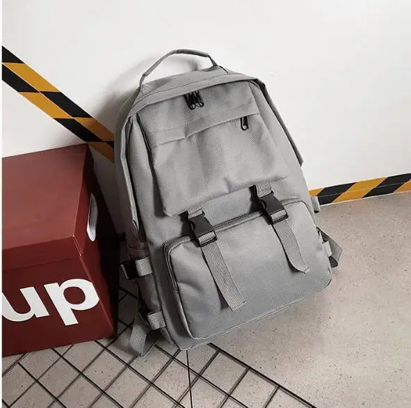 Unisex College Student Sports Backpack Large Capacity Laptop Bag