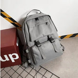 Unisex College Student Sports Backpack Large Capacity Laptop Bag