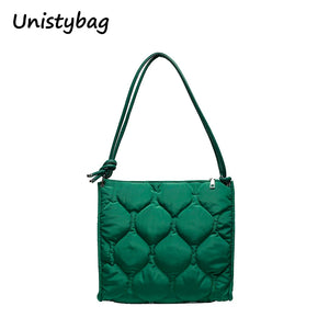 Unistybag Waterproof Shoulder Bag for Women Soft Tote Crossbody