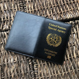 UN Diplomatic Passport Cover Men Women Special Agency Covers Laissez-passer Hold