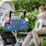 Van Gogh Oil Painting Pram Organizer Bottle Holder Stroller Bag