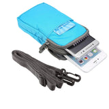 Canvas Sport Waist Packs Zippered Bag for Phones Below 6.0 Inches