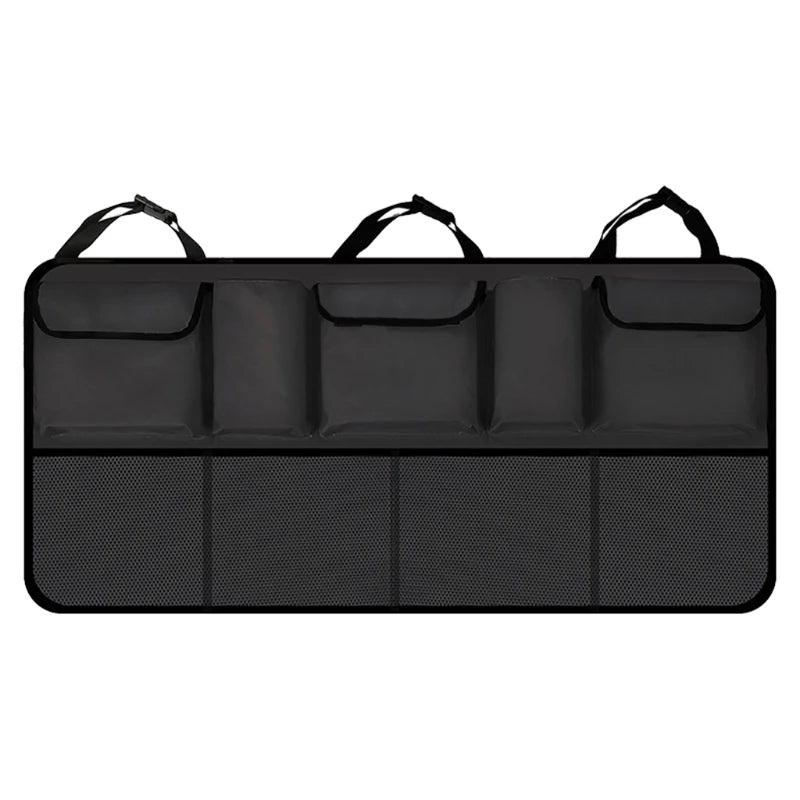 Car Back Seat Hanging Organizer with Buckle Strap
