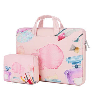 13 inch Laptop Handbag Double Zipper Sleeve Briefcase