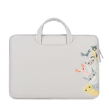 13 inch Laptop Handbag Double Zipper Sleeve Briefcase