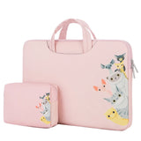 13 inch Laptop Handbag Double Zipper Sleeve Briefcase