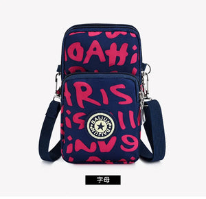 Universal Mobile Phone Bags Wallet Cases Arm Shoulder Crossbody Handbags