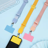 Adjustable Phone Lanyard Nylon Soft Rope Cell Phone Hanging Cord Holder