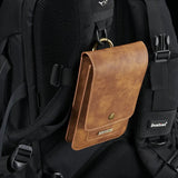 PU Leather Waist Pouch for Smartphone Carry Belt Clip Case Cover