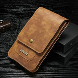 PU Leather Waist Pouch for Smartphone Carry Belt Clip Case Cover