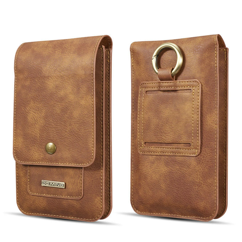 PU Leather Waist Pouch for Smartphone Carry Belt Clip Case Cover
