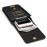 PU Leather Waist Pouch for Smartphone Carry Belt Clip Case Cover