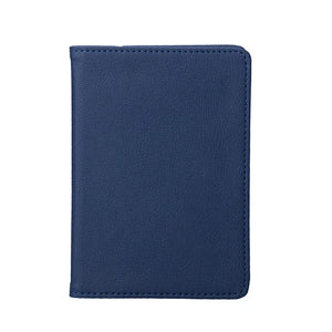 Pink Pu Leather Passport Cover Lovely Girl Holder