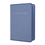 Nubuck Leather Passport Holder Cover for Men and Women