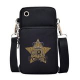 Leopard Print Arm Bag for iPhone Women Small Shoulder Cross Body Wrist Bag