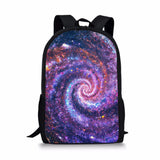 Universe Style Print Large Schoolbag Student School Backpack