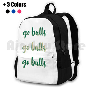 University Of South Florida-Usf-Go Bulls Outdoor Hiking Backpack