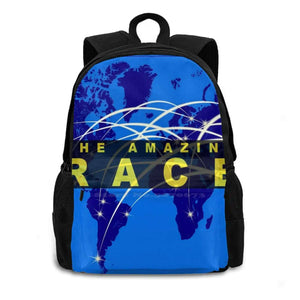 Amazing Race TV Show Graphic Laptop Travel School Bag