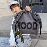 Canvas Messenger Bag Large Capacity Crossbody Bags for Women