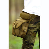 Multi-function Nylon Travel Shoulder Bag with Hidden Pocket