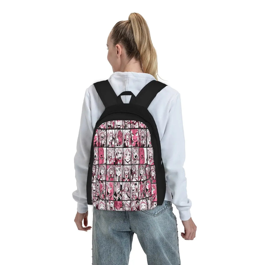 Uraraka Ochako Collage Backpack School Personalised Students