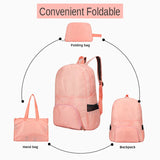 Ultra-Light Foldable Backpack Women Large Capacity Waterproof Travel Bag