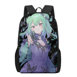 Uruha Rushia Print Kid's Backpack for School