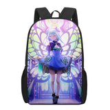 Uruha Rushia Print Kid's Backpack for School
