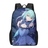 Uruha Rushia Print Kid's Backpack for School