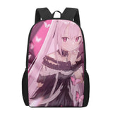 Uruha Rushia Print Kid's Backpack for School