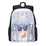 Usada Pekora Chibi Backpacks Men Women Kpop Female Backpacks