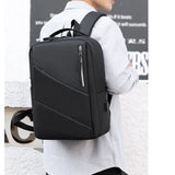 Waterproof USB Charging Backpack for Men Business Travel