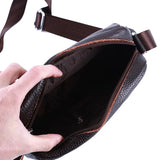 Women Messenger Bags Cow Leather Soft Zipper Hasp Single Bag
